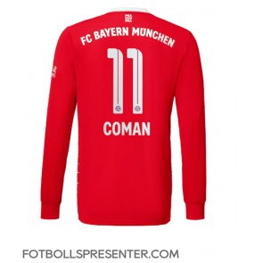 Bayern Munich Kingsley Coman #11 Hemma Matchtröja 2022-23 Långärmad